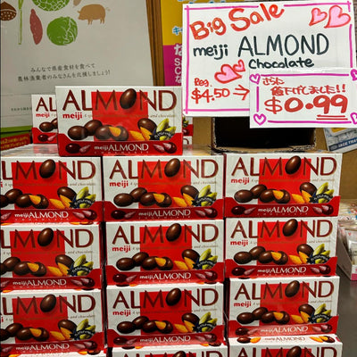 Meiji Almond Chocolate Now 99¢ each!
