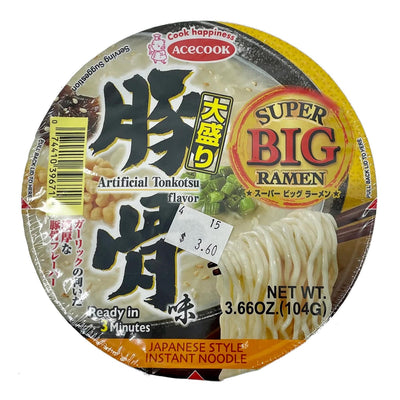 Acecook Super Big Ramen Omori Tonkotsu Style