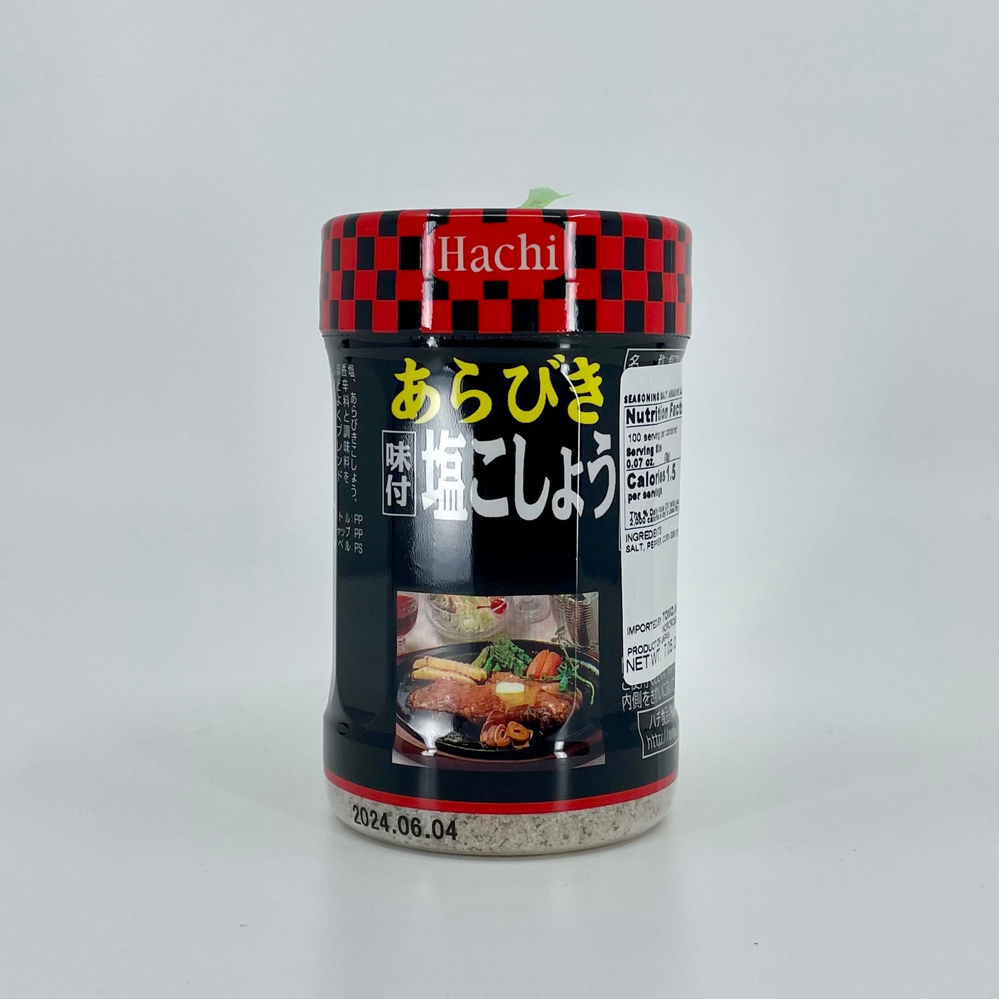 Hachi　Coarsely Ground Salt&Pepper (200g)
