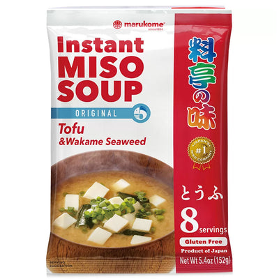 Marukome Instant Miso Soup - Tofu (8 packs)