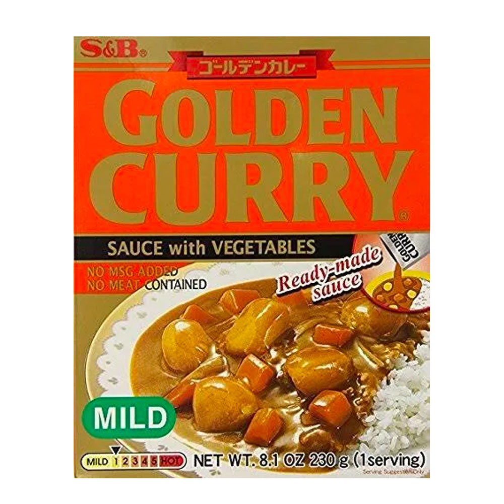 S&B Golden Curry Retort Mild (8.1 oz) – Tomato-2