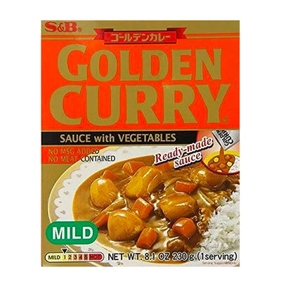 S&B Golden Curry Retort Mild (8.1 oz)