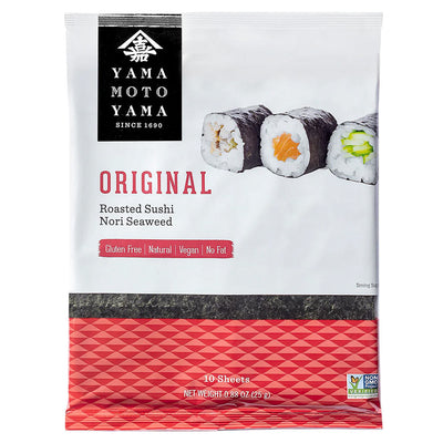 Yamamotoyama Roasted Sushi Nori - Original (10 sheets)
